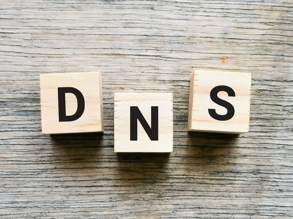DNS dashboard, network management, domain configuration, system administration, DNS records interface